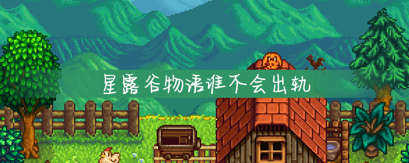 星露谷物语谁不会出轨