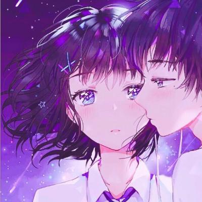 抖音最火情侣头像动漫
