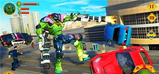 怪物机器人改装车最新版