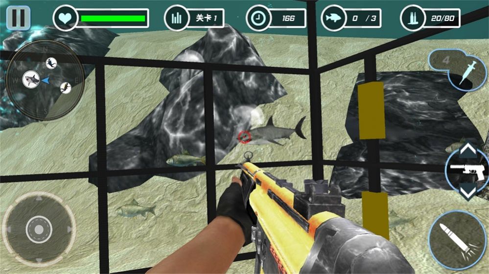 深海鲨鱼大猎杀手机版