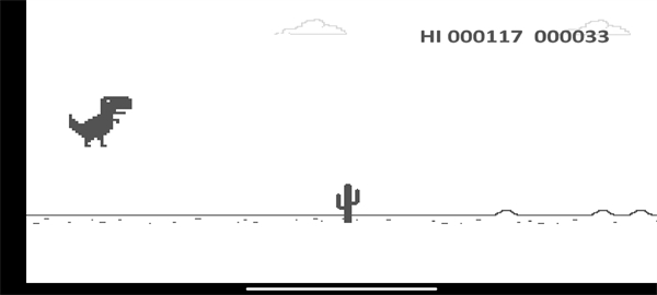 谷歌小恐龙游戏