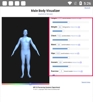 BodyVisualizer